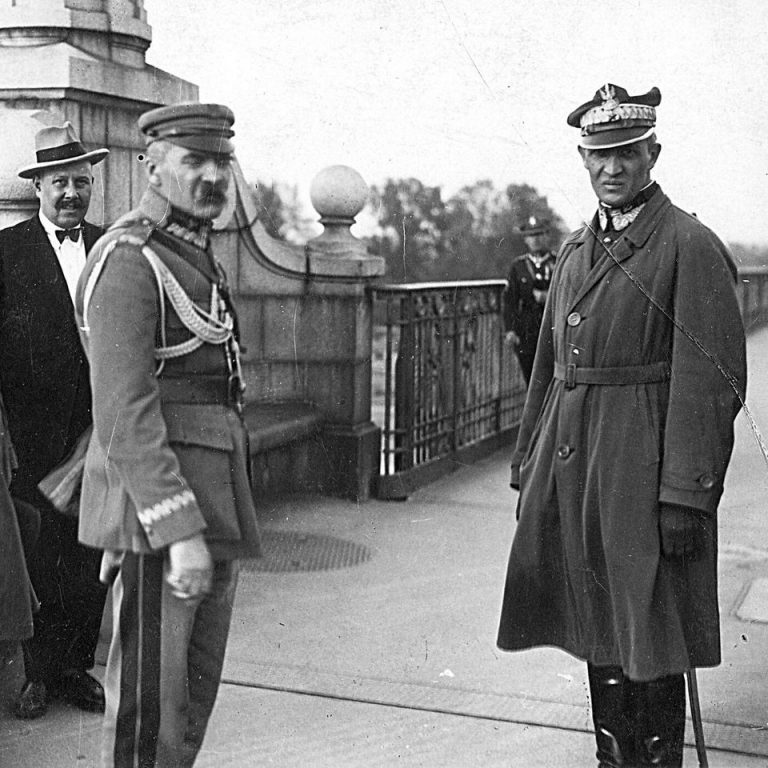 Spotkanie Wojciechowskiego z Piłsudskim