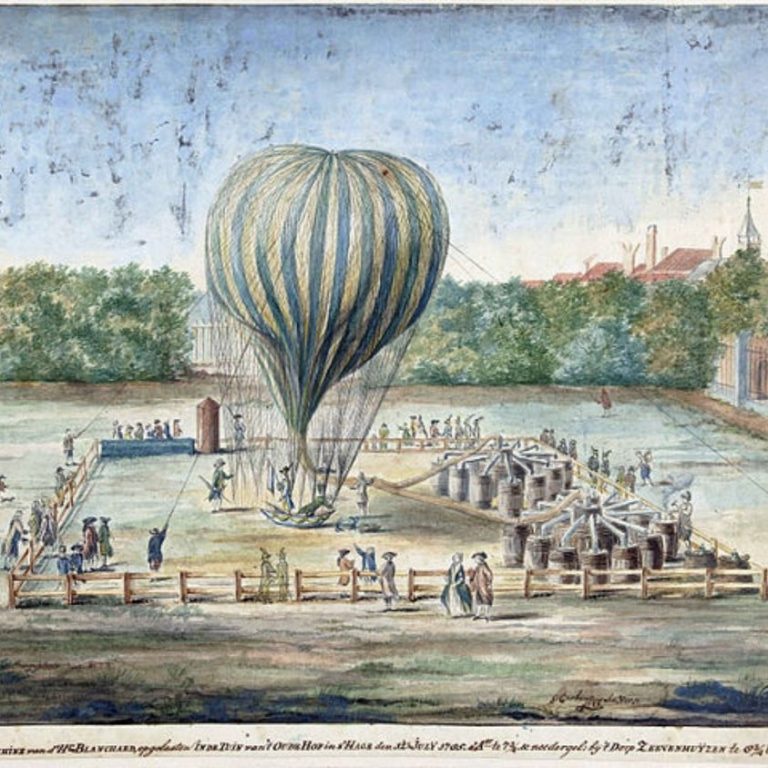 Pierwsze loty balonem