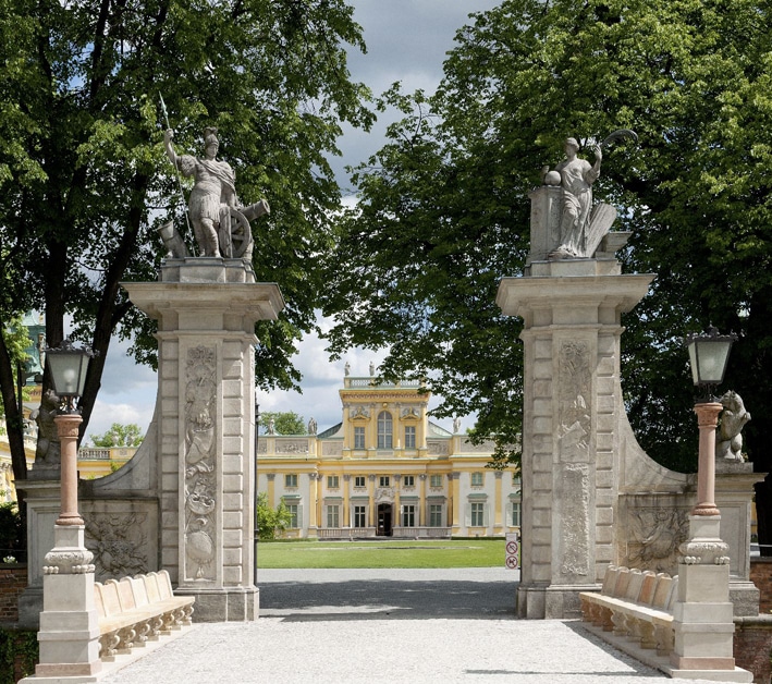 Brama Pałacu w Wilanowie