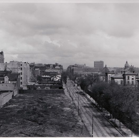 Ulica Nowogrodzka w 1942 roku